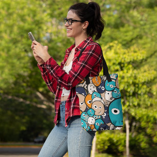 Bolso De Tela Monstruos sin mar