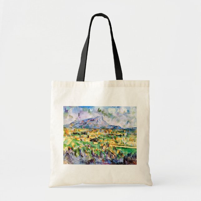 Bolso De Tela Mont Sainte-Victoire, Paul Cezanne (Frente)