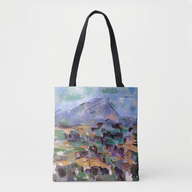 Bolso De Tela Mont Sainte-Victoire, Paul Cezanne (Anverso)