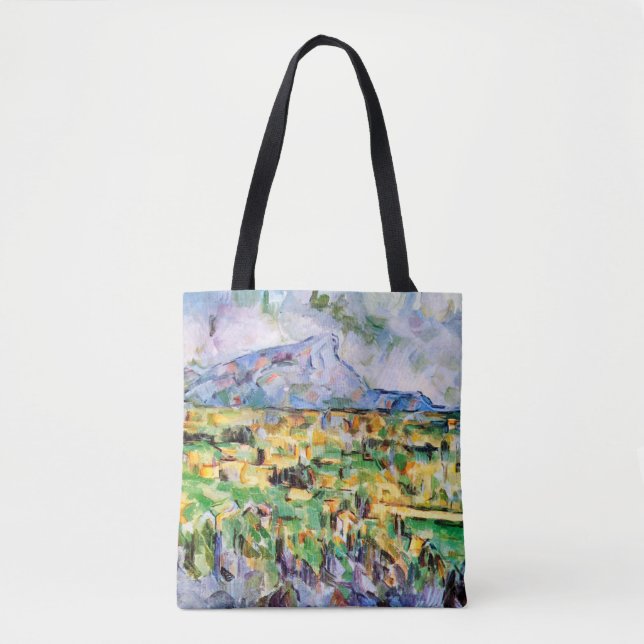 Bolso De Tela Mont Sainte-Victoire, Paul Cezanne (Anverso)