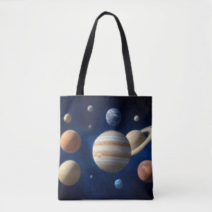 Bolso De Tela Montaje del sistema solar