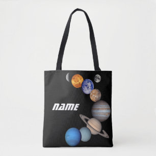 Bolso De Tela Montaje del Sistema Solar Fotos JPL - Personalizar
