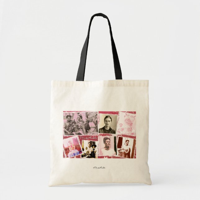 Bolso De Tela Montaje fotográfico de Frida Kahlo (Frente)