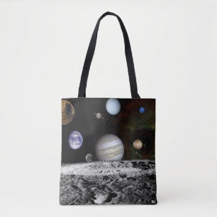 Bolso De Tela Montaje planetario