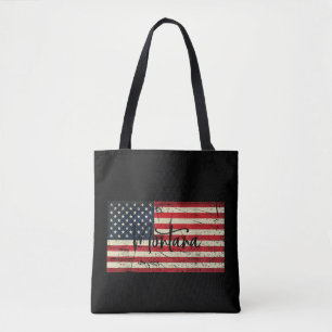 Bolso De Tela Montana America Tote Bag
