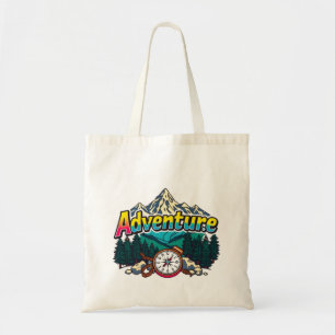 Bolso De Tela Montaña de Aventura – Diseño de Naturaleza y Sende