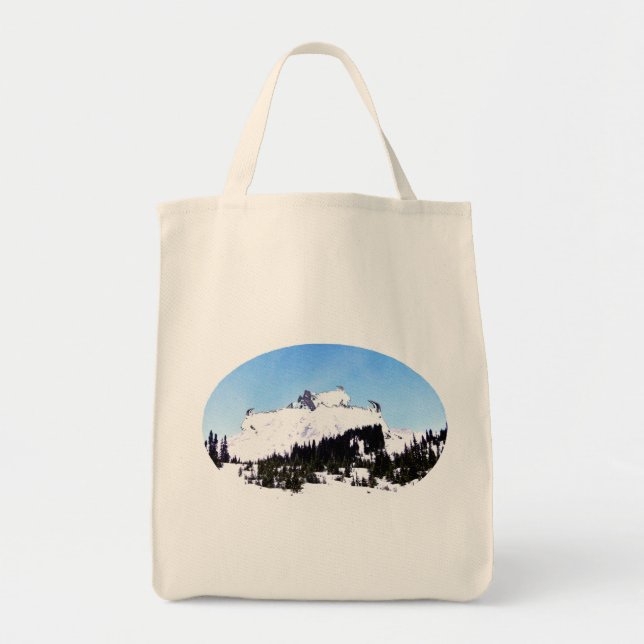 Bolso De Tela Montaña de cabras (Frente)