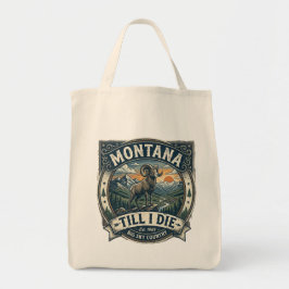 Bolso De Tela “Montana Hasta que Me Muera”