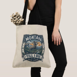 Bolso De Tela “Montana Hasta que Me Muera”
