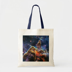 Bolso De Tela Montaña mística en la NASA del espacio