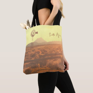 Bolso De Tela Montaña natural Sudáfrica ZA Bomba eólica