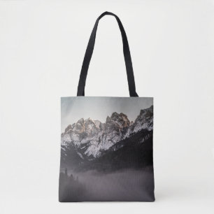 BOLSO DE TELA MONTAÑA ROCKY BAJO GRIS KY