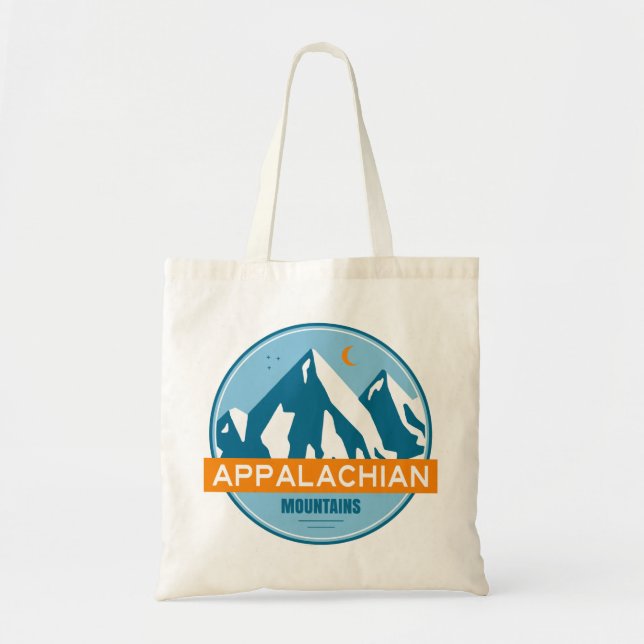 Bolso De Tela Montañas Apalaches (Frente)