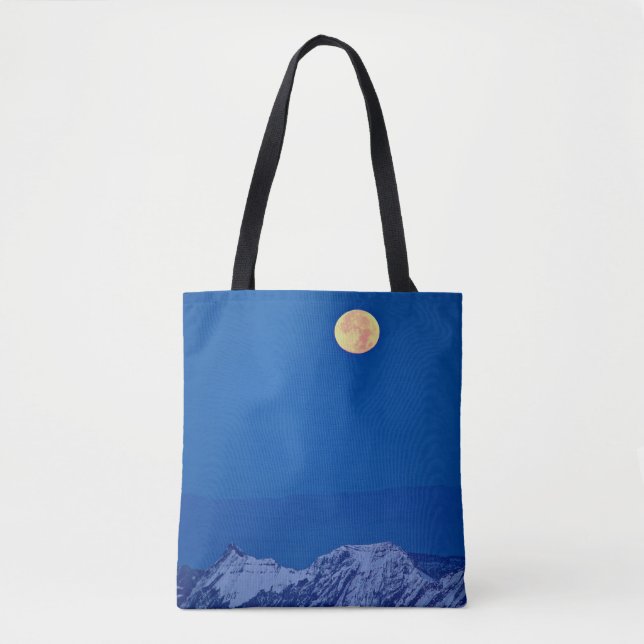 Bolso De Tela Montañas Aravis | Mont Blanc Range (Anverso)