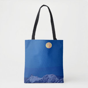 Bolso De Tela Montañas de Aravis   Cordillera del Mont Blanc