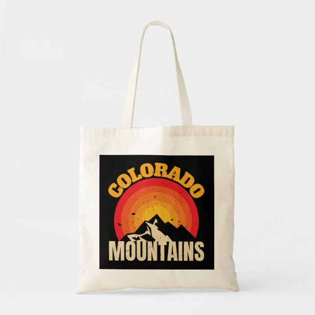 Bolso De Tela Montañas de Colorado (Frente)