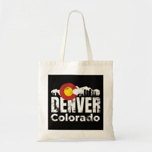 Bolso De Tela Montañas Denver Colorado