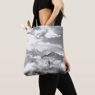 Bolso De Tela Montañas (fotomontaje) 3