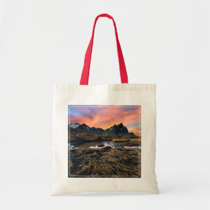 Bolso De Tela Montañas Montaña Vesturhorn Islandia