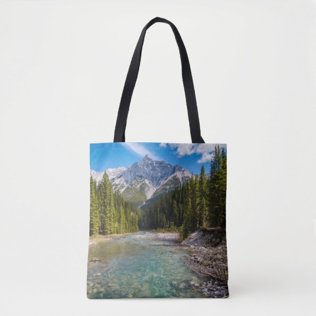 Bolso De Tela Montañas | Parque nacional Banff, Rockies Canadien (Anverso)