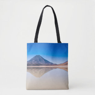 BOLSO DE TELA MONTAÑAS REFLEJADAS EN EL AGUA