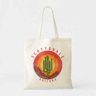 Bolso De Tela Montañas Scottsdale Arizona Cactus