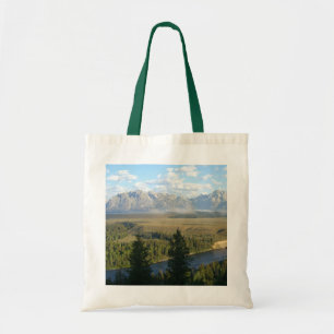 Bolso De Tela Montañas y río de Jackson Hole