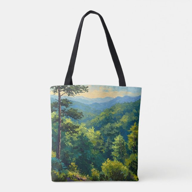 Bolso De Tela Montane Forest (Reverso)