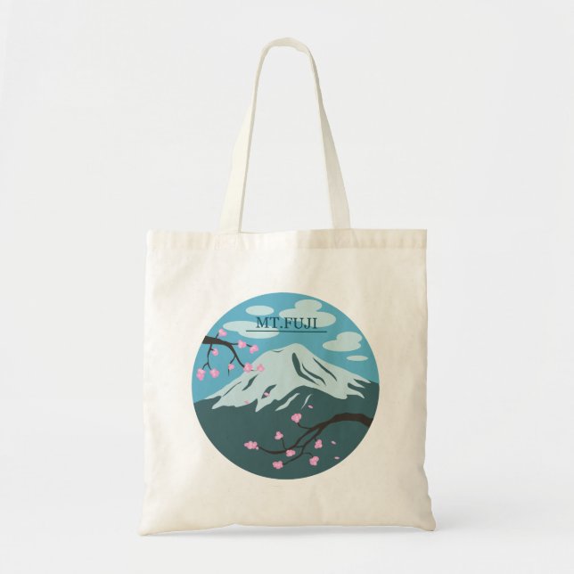 Bolso De Tela Monte Fuji (Frente)