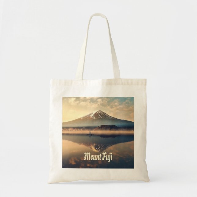 Bolso De Tela Monte Fuji (Frente)
