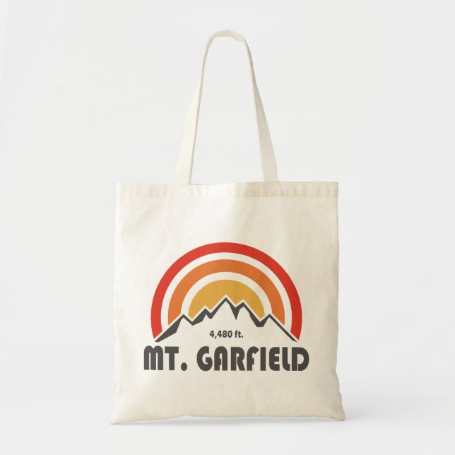 Bolso De Tela Monte Garfield New Hampshire (Frente)