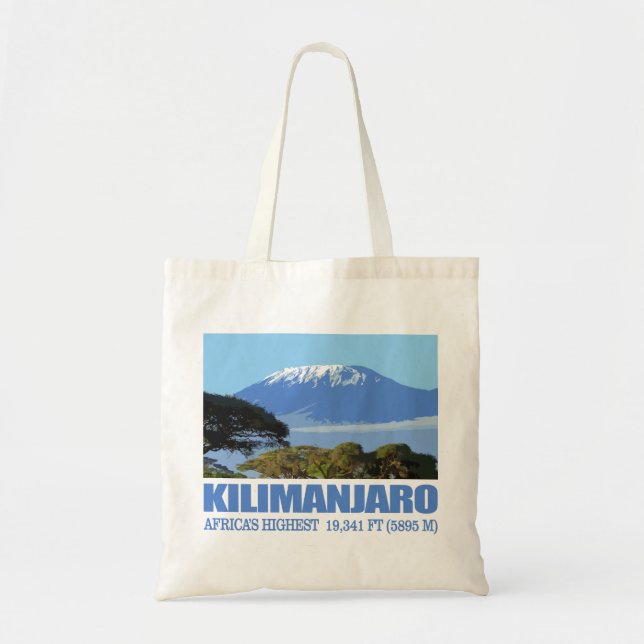 Bolso De Tela Monte Kilimanjaro (Frente)