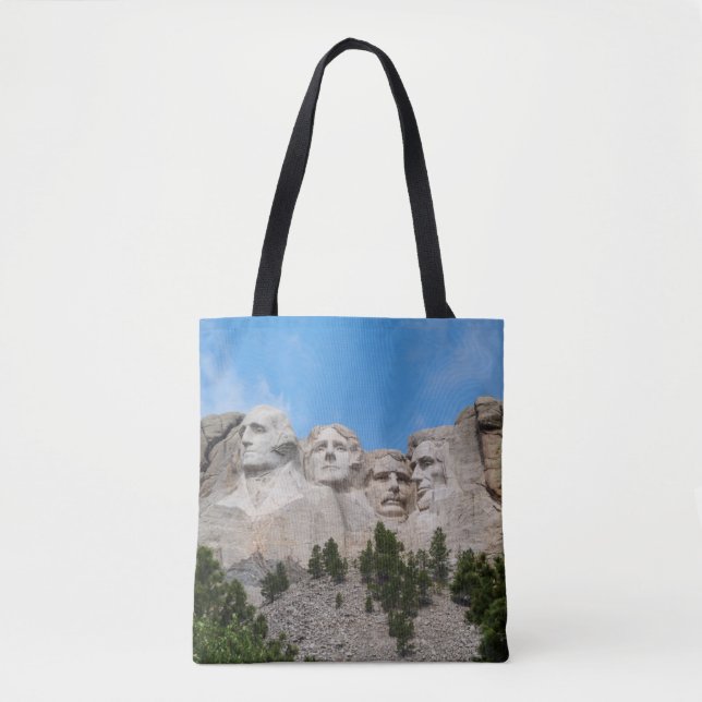 Bolso De Tela Monte Rushmore en la primavera (Anverso)