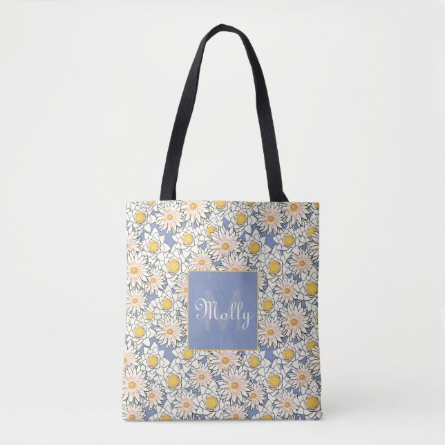 Bolso De Tela Montón de flores (Anverso)