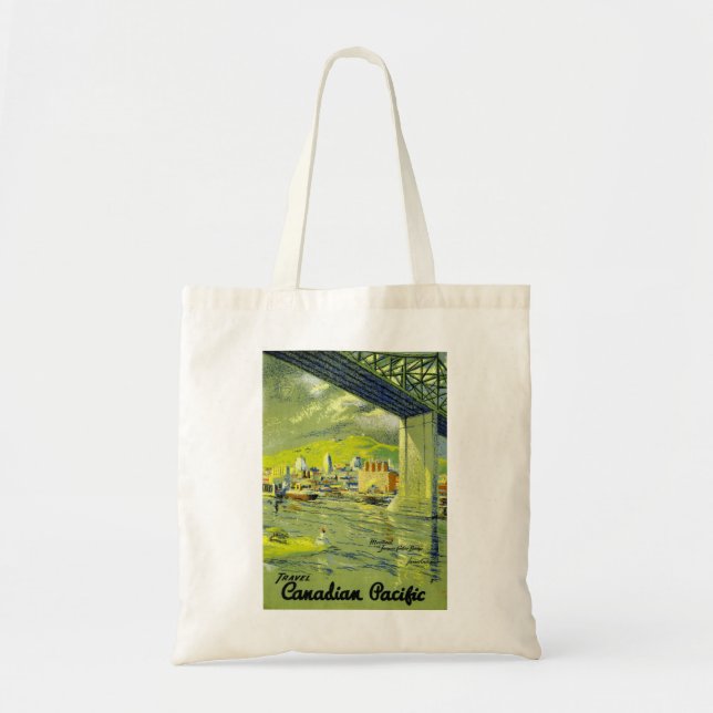 BOLSO DE TELA MONTREAL (Frente)