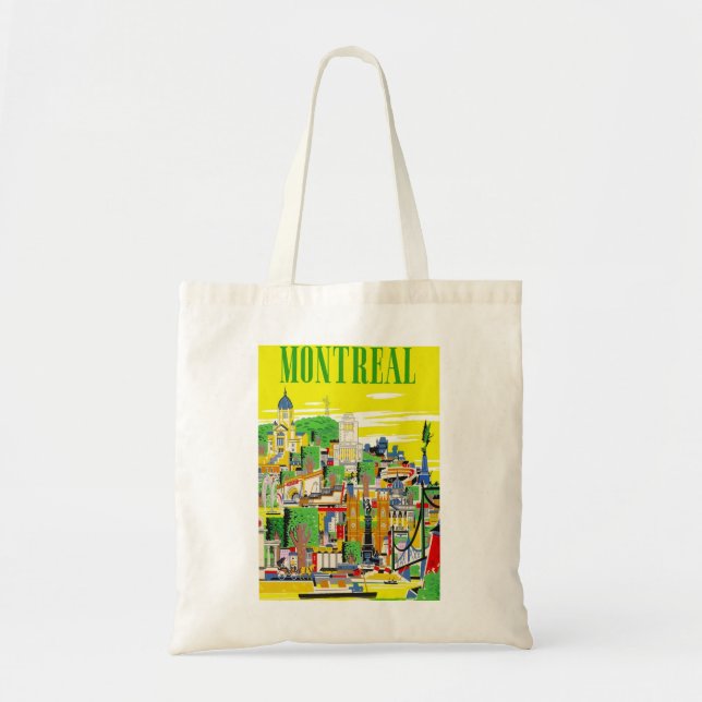 BOLSO DE TELA MONTREAL (Frente)