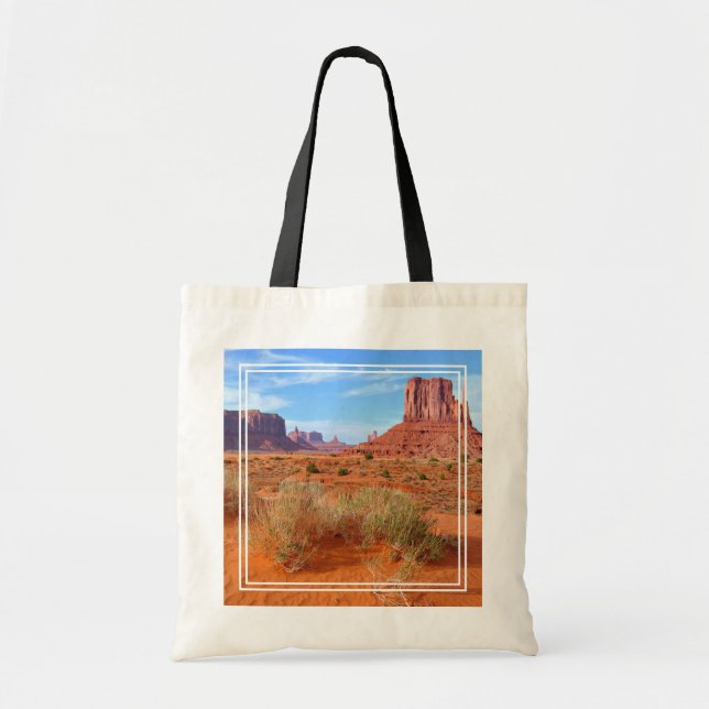 Bolso De Tela Monument Valley Arizona (Frente)
