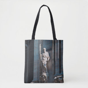 Bolso De Tela Monumento a la arquitectura de la estatua de la ca