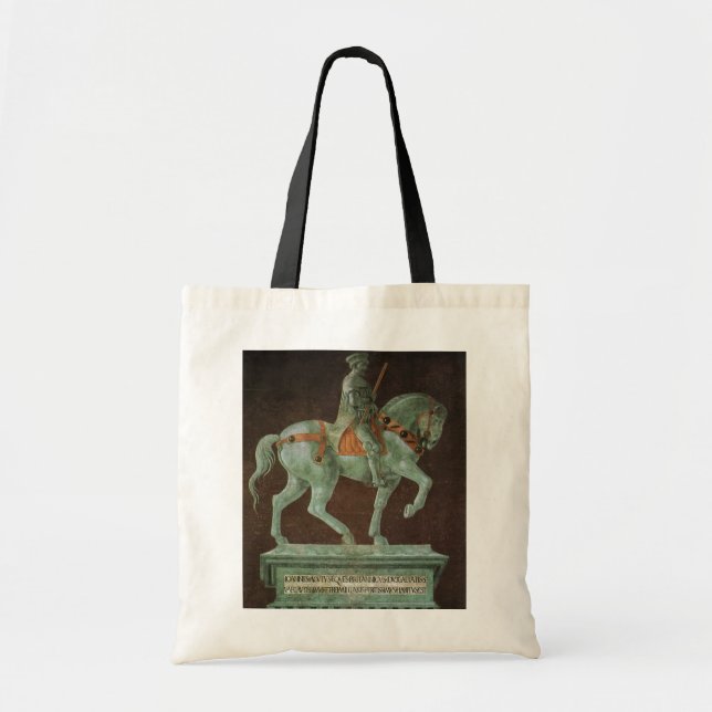 Bolso De Tela Monumento ecuestre a Sir John Hawkwood, Uccello (Frente)
