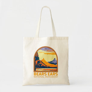 Bolso De Tela Monumento nacional a los osos Utah Retro