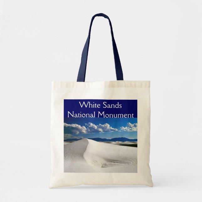 Bolso De Tela Monumento nacional de las Arenas Blancas (Frente)