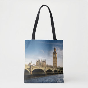 Bolso De Tela Monumentos Big Ben, Londres Inglaterra
