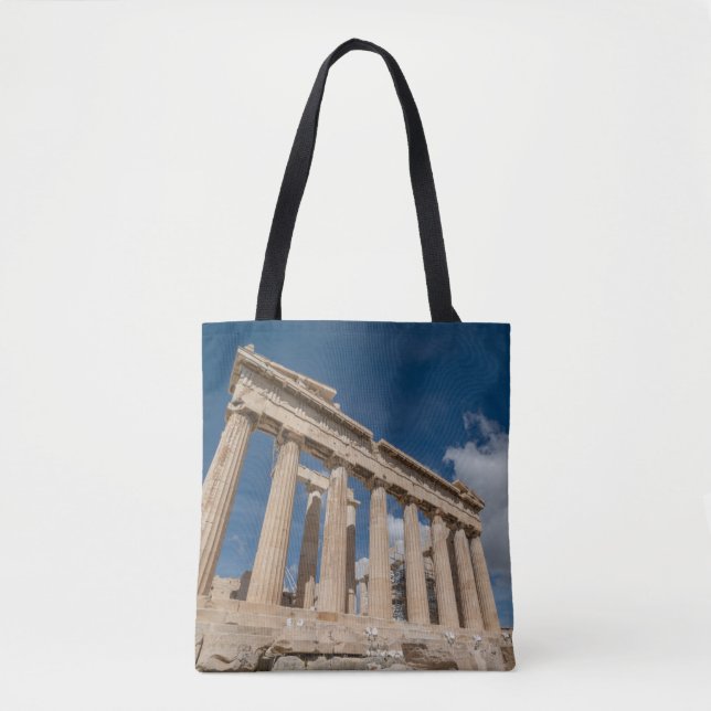 Bolso De Tela Monumentos | El Partenón, Grecia (Anverso)