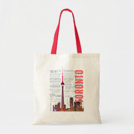 Bolso De Tela Monumentos emblemáticos de Toronto