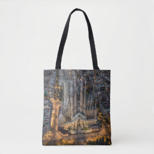 Bolso De Tela Monumentos   La Sagrada Familia