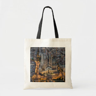 Bolso De Tela Monumentos   La Sagrada Familia