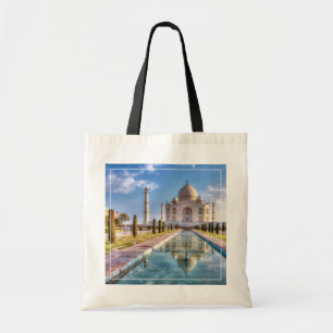 Bolso De Tela Monumentos Taj Mahal Sunrise
