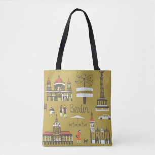 Bolso De Tela Monumentos y monumentos de Berlín
