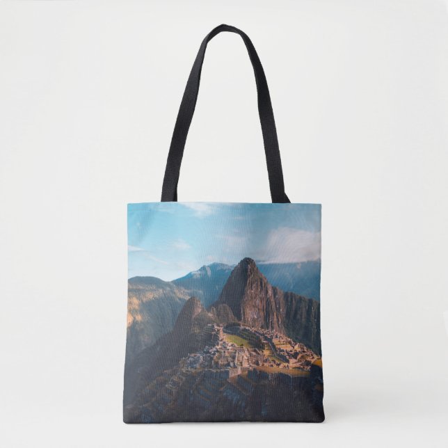 Bolso De Tela Monuments | Machu Picchu, Peru (Anverso)