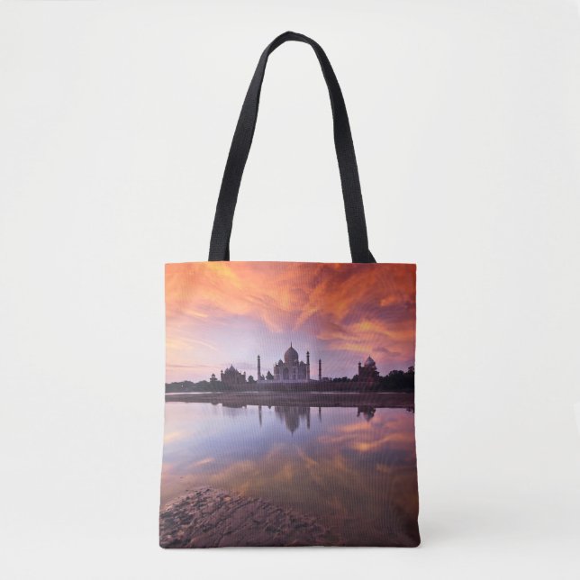 Bolso De Tela Monuments | Taj Mahal Sunset (Anverso)